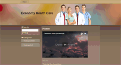 Desktop Screenshot of economyhealthcare.com